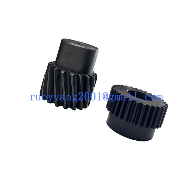 OND Hot Sales Steel Straight Miter Gear And Pinion M1.5 Z25 Size